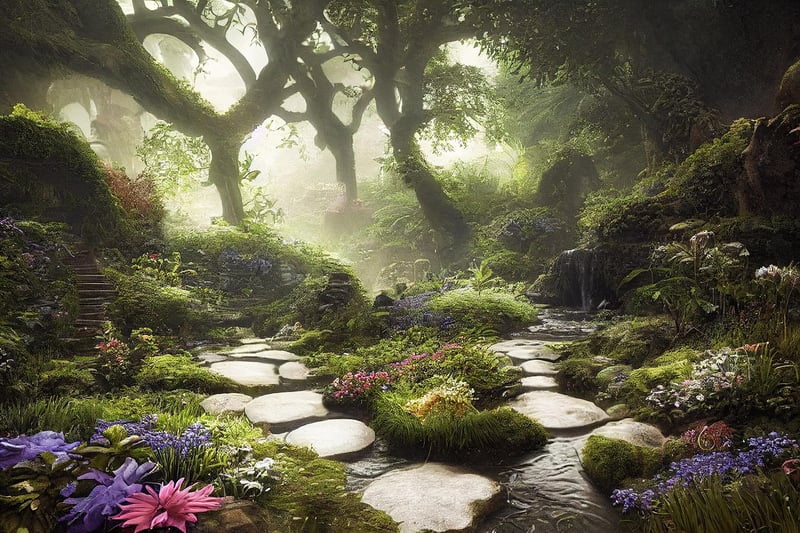Mystical Garden Paths